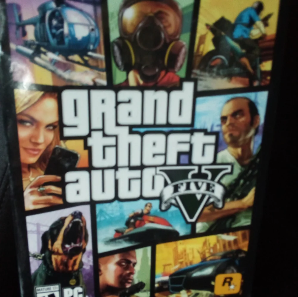 Vintage Rockstar game Grand Theft Auto V for PC